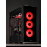 Corsair ML120 LED ELITE Red case fan Zwart/rood, 4-pins PWM fan-connector