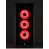 Corsair ML120 LED ELITE Red case fan Zwart/rood, 4-pins PWM fan-connector