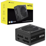 Corsair RM750e refurbished modulaire 750 watt voeding  Zwart, 1x 12V-2x6, 1x PCIe, 1x 12 Pin High Power GPU, 1x PCIe, Kabelmanagement