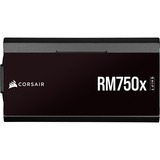Corsair RM750x Shift 750W voeding  Zwart, 1x 12VHPWR, 3x 6+2-pin PCIe, Kabelmanagement