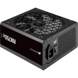 Corsair RM750x Shift 750W voeding  Zwart, 1x 12VHPWR, 3x 6+2-pin PCIe, Kabel-management