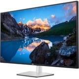 Dell UltraSharp U4323QE 43" 4K UHD monitor Zwart/zilver, HDMI, DisplayPort, USB-C, Audio, LAN