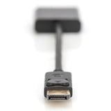 Digitus DisplayPort verloopkabel adapter Zwart