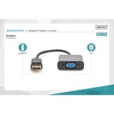 Digitus DisplayPort verloopkabel adapter Zwart
