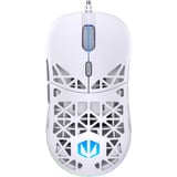 ENDORFY LIV Onyx White gaming muis Wit, 12.000 DPI, ARGB