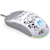 ENDORFY LIV Onyx White gaming muis Wit, 12.000 DPI, ARGB