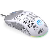 ENDORFY LIV Onyx White gaming muis Wit, 12.000 DPI, ARGB