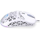 ENDORFY LIV Onyx White gaming muis Wit, 12.000 DPI, ARGB