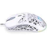 ENDORFY LIV Onyx White gaming muis Wit, 12.000 DPI, ARGB