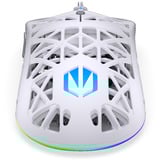 ENDORFY LIV Onyx White gaming muis Wit, 12.000 DPI, ARGB