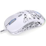 ENDORFY LIV Onyx White gaming muis Wit, 12.000 DPI, ARGB
