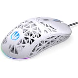 ENDORFY LIV Onyx White gaming muis Wit, 12.000 DPI, ARGB