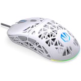 ENDORFY LIV Onyx White gaming muis Wit, 12.000 DPI, ARGB
