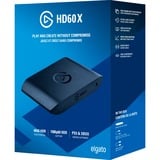 Elgato HD60 X capture card Zwart | USB 3.2 Gen 1 (5 Gbit/s) | 2x HDMI