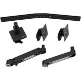 Ergotron LX Pro Desk Dual Direct Arm monitorarm Zwart