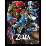 Hole in the Wall The Legend of Zelda: Champions Collage 30 x 40 cm Framed Print poster 