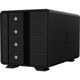 ICY BOX IB-3804-C31 externe behuizing Zwart