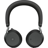 Jabra Evolve2 75 headset Zwart, Link380a, Microsoft Teams