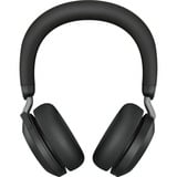 Jabra Evolve2 75 over-ear headset Zwart, Link380a, Microsoft Teams