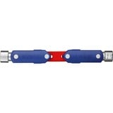 KNIPEX Schakelkastsleutel DoubleJoint 00 11 06 V03 dopsleutel Blauw/rood