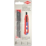 KNIPEX Vervangmessen 90 10 165 E02, 10 stuks reservemes voor CutiX 90 10 165 BK