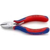 KNIPEX Zijsnijtang 7015110 kniptang Rood/blauw