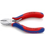 KNIPEX Zijsnijtang 7015110 kniptang Rood/blauw