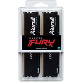Kingston FURY 64 GB DDR5-5600 (2x 32 GB) Kit werkgeheugen Zwart, KF556C36BBEAK2-64, Beast RGB, EXPO