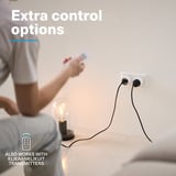 KlikAanKlikUit MACC-2300 Matter stekkerschakelaar Wit, Google Home, Apple Home, tot 2300W