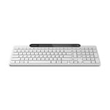 Lenovo 800 Self-Charging Bluetooth Keyboard Wit, US lay-out (QWERTY), Plunger, 100%, Plunger switch, Bluetooth 5.1, USB-C