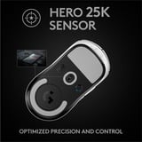 Logitech G PRO X SUPERLIGHT Wireless gaming muis Wit, 100 - 25.600 dpi