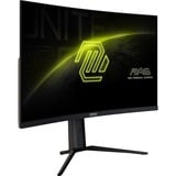 MSI MAG 321CUPDF 31.5" 4K UHD curved gaming monitor Zwart, 2x HDMI, DisplayPort, USB-C, 160 Hz / 320 Hz