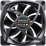 Montech AX140 fan PWM RGB case fan Zwart, 140 x 140 x 25 mm