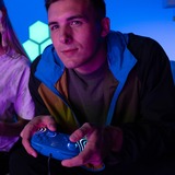 PDP Wired Controller - Afterglow Wave Blauw, Nintendo Switch, Nintendo Switch - OLED