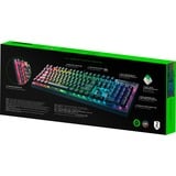 Razer BlackWidow V4 X RGB mechanisch gaming toetsenbord Zwart, US lay-out (QWERTY), Razer Green, 100%