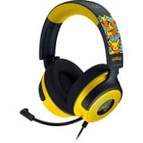 Razer Kraken V4 X - Pokémon Edition over-ear gaming headset Zwart/geel, Pc, PlayStation 5, Nintendo Switch
