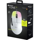 Roccat Kone Pro  gaming muis Wit, 19000 Dpi, RGB led