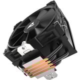 Sharkoon A40 CPU-koeler Zwart, 4-pins PWM fan-connector