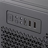 SilverStone RM52 server behuizing Zwart | 2x USB-A | 1x USB-C