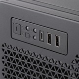 SilverStone RM52 server behuizing Zwart | 2x USB-A | 1x USB-C