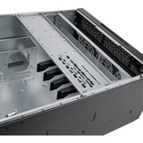 SilverStone RM52 server behuizing Zwart | 2x USB-A | 1x USB-C