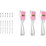 Thermaltake CT120 EX ARGB Sync PC Cooling Fan Pink (3-Fan Pack) case fans Pink, 3 stuks, 120 x 120 x 25 mm, PWM