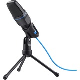 Trust Mico USB Microphone for PC and laptop microfoon Zwart/blauw