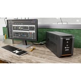 Vertiv PowerUPS 200 Essential 2200IT-IEC Tower ups Zwart, 2200 VA, 1225 W, 6x C13, USB