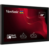 ViewSonic XF2430 24" FHD Industrial Display open frame touchmonitor Zwart, 1x DisplayPort, 1x HDMI, 1x VGA, 24/7 gebruik