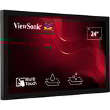 ViewSonic XF2430 24" open frame touchmonitor  Zwart, HDMI, DisplayPort, VGA, 24/7 gebruik