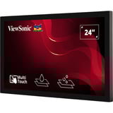 ViewSonic XF2430 24" open frame touchmonitor  Zwart, HDMI, DisplayPort, VGA, 24/7 gebruik