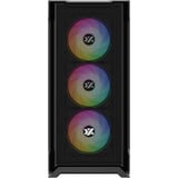 XYZ PC Gear Airone 300-X Mesh midi tower behuizing Zwart | 1x USB-A | 1x USB-C | Tempered Glass