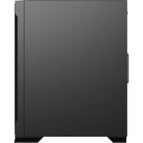 XYZ PC Gear Airone 300-X Mesh midi tower behuizing Zwart | 1x USB-A | 1x USB-C | Tempered Glass