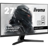 iiyama G-Master Black Hawk G2740QSU-B1 27" Gaming Monitor Zwart, HDMI, DisplayPort, Audio, FreeSync
